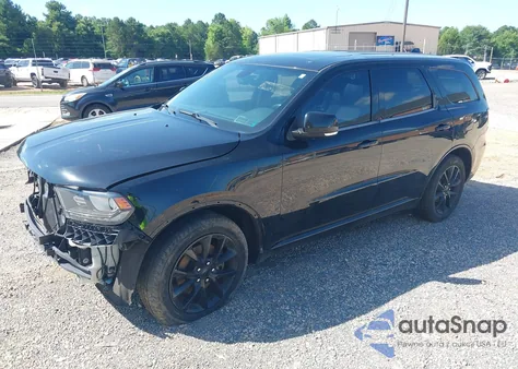 2017 Dodge Durango R/T Awd from USA, damaged, VIN 1C4SDJCT8HC623269
